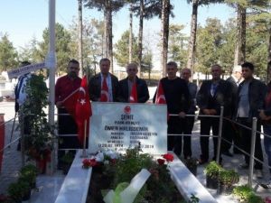 Samsunlu Şehit Yakını Ve Gazilerden Halisdemir’in Mezarına Ziyaret