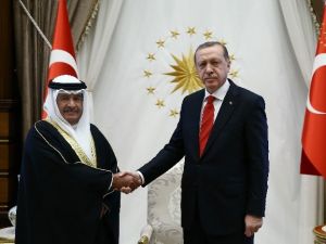 Cumhurbaşkanı Erdoğan, Bahreyn Başbakan Yardımcısını Kabul Etti
