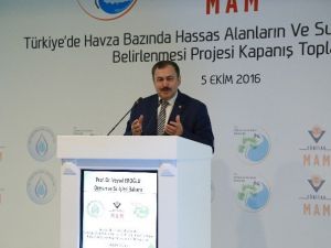 "Türkiye’de Havza Bazında Hassas Alanların Ve Su Kalitesi Hedeflerinin Belirlenmesi Projesi" Kapanış Toplantısı