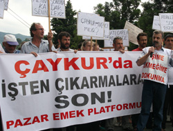 Posta'dan Çaykur'a Protesto