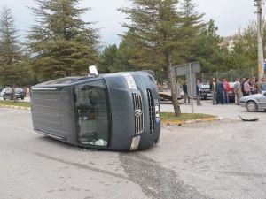 Tosya’da Trafik Kazası: 1 Yaralı