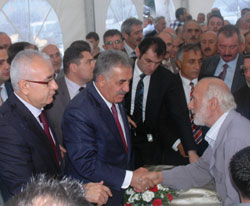 Rize Çadırda Bayramlaştı