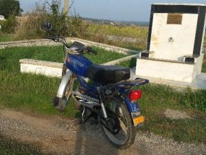 Terk Edilmiş Motosiklet Otoparka Çekildi