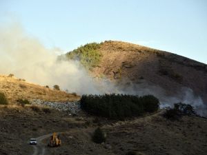 Gümüşhane’de İki Ayrı Orman Ve Örtü Yangını