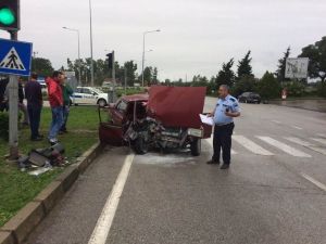 Samsun’da Trafik Kazası: 4 Yaralı