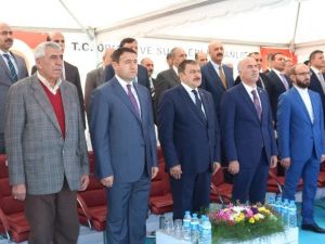 Bakan Eroğlu Ağrı’da Toplu Açılış Törenine Katıldı