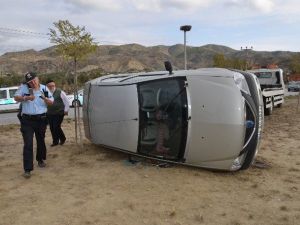 Çorum’da Trafik Kazası: 1 Yaralı