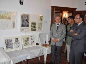 Türk Ve İngiliz Sanatçılar Anadolu Sığla Ağaçlarını Resmetti