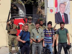 İha Ve Tgrt Haber Cerablus’ta