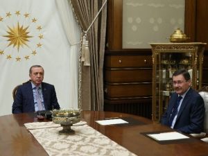Cumhurbaşkanı Erdoğan, Gökçek’i Kabul Etti