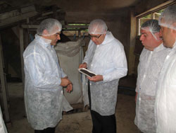 Çay Toplayan Vali Çakır Fabrikada İncelemede Bulundu