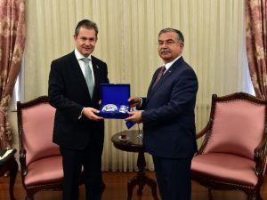 Bakan Yılmaz, Yeni Zelanda Büyükelçisi Curr’u Kabul Etti