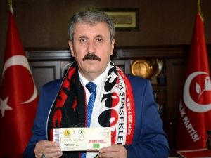 Başkan Destici’den Eskişehirspor’a Destek