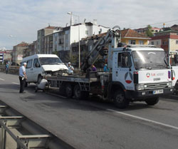 Trabzon'da trafik kazası 8 yaralı