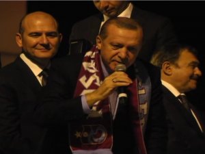 Cumhurbaşkanı Erdoğan Trabzon'da Hemşehrilerine Hitap Etti