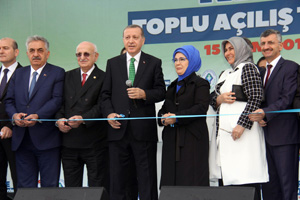 Cumhurbaşkanı Erdoğan Rize'de Toplu Açılış Töreninde Hemşehrileriyle Buluştu