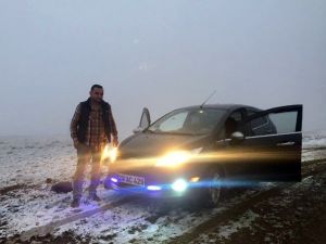 Zigana Dağının Yüksekleri Beyaza Büründü