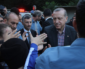 Cumhurbaşkanı Erdoğan Rize'den Ayrıldı