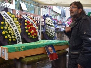 Giresun’da Gazeteci Peyami Tek Son Yolculuğuna Uğurlandı