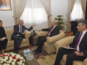 Kılıçdaroğlu Fransa Dışişleri Bakanı İle Görüştü