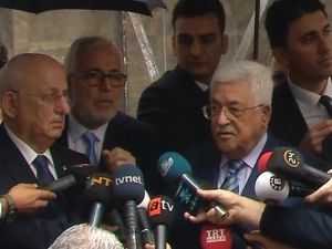 İsmail Kahraman, Filistin Devlet Başkanı Abbas’la Görüştü