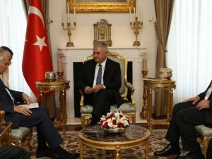 Başbakan Yıldırım Fransız Bakan’la Görüştü
