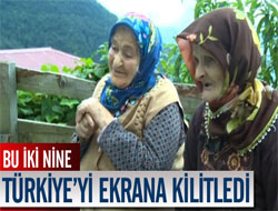 Türkiye'yi Ekrana Kilitleyen Nineler - VİDEO İZLE