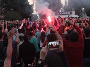 Adana’da Galatasaray İzdihamı