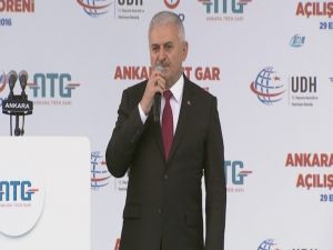 Yht Ankara Garı Açılışında Konuştu