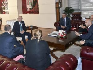 Kılıçdaroğlu, Pes Başkanı Stanişev’le Görüştü