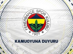 Fenerbahçe’den Şok Sert Açıklama