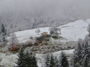 Zigana Dağı Ve Geçidi Beyaza Büründü