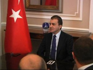 Ömer Çelik Çipras’la Görüştü