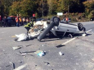 Düzce’de Feci Kaza: 1 Ölü, 2 Yaralı
