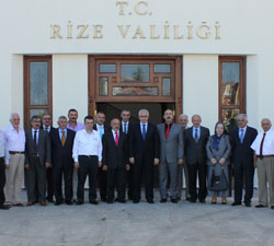 Rize Meclisi Valilik Makamında