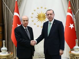 Erdoğan Bahçeli’yle Görüştü