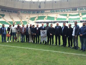 Arap İş Adamları Timsah Arena’yı İnceledi