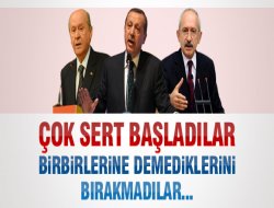 Liderler Birbirini Hedef Aldı