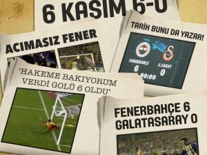 Fenerbahçe’den 6-0 Paylaşımları