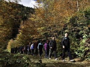 Gümüşhaneli Dağcılardan En Güzel Sonbahar Yürüyüşü
