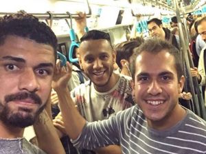 Fenerbahçeli Yıldızlar Marmaray’da