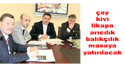 Rize'de Tarımda Güç Birliği