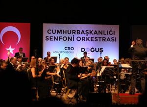 Cumhurbaşkanlığı Senfoni Orkestrası Rize'de Konser Verdi