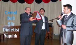 Cemal Safi Şiir Dinletisi Yapıldı