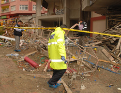 Rize'de Korkunç İş Kazası 2 Ölü 1 Yaralı