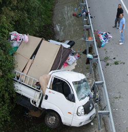 Giresun'da trafik kazası 4 yaralı