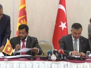 Sri Lanka İle Karma Ekonomik Mutabakat Zaptı İmzalandı