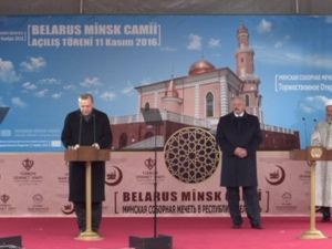 Cumhurbaşkanı Erdoğan Belarus’ta Cami Açılışına Katıldı