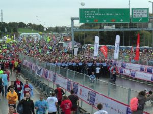 15 Temmuz Şehitler Köprüsünde İlk Maraton