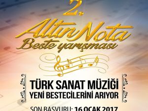 ’Altın Nota Beste Yarışması’ Başvuruları Başladı
